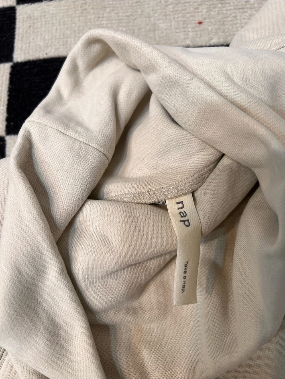 Cozy Cream Turtleneck Pullover Sweater for Women
